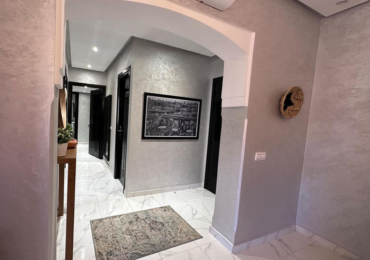 Appartement Agreable En Plein Coeur De Marrakech Pour 2 A 4 Personnes Marrakesh Exteriör bild
