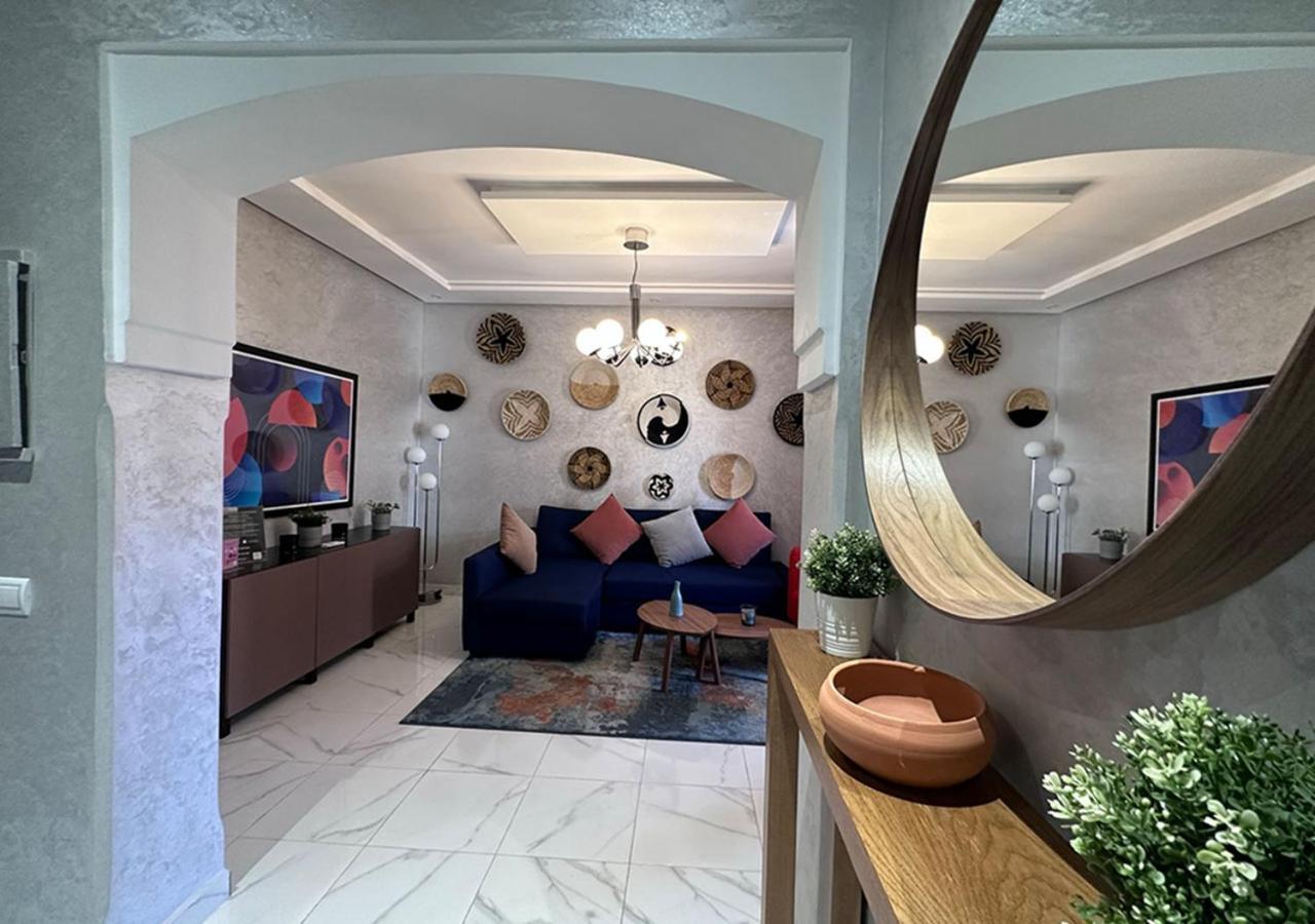 Appartement Agreable En Plein Coeur De Marrakech Pour 2 A 4 Personnes Marrakesh Exteriör bild